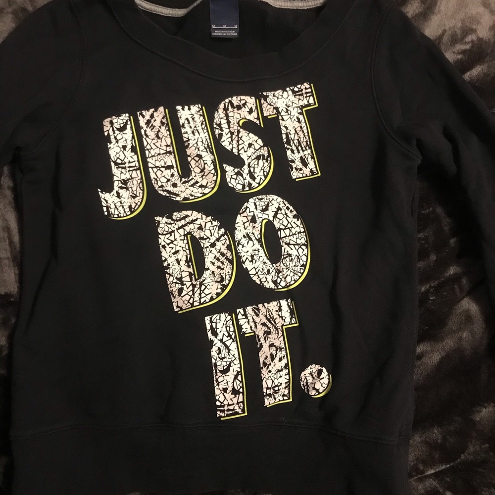 Nike “just do it” sweatshirt